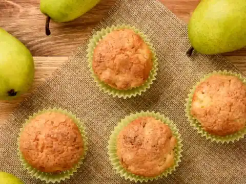muffins moelleux aux poires au Thermomix