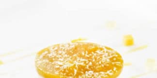 Panna cotta citron spéculoos et mangue au thermomix