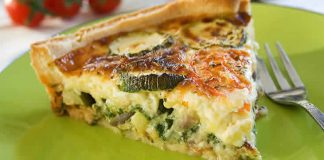 Quiche aux courgettes et jambon au thermomix