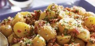 Salade pomme de terre et lard au cookeo