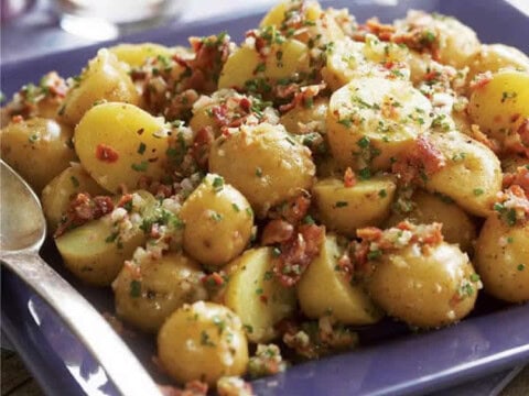 Salade pomme de terre et lard au cookeo