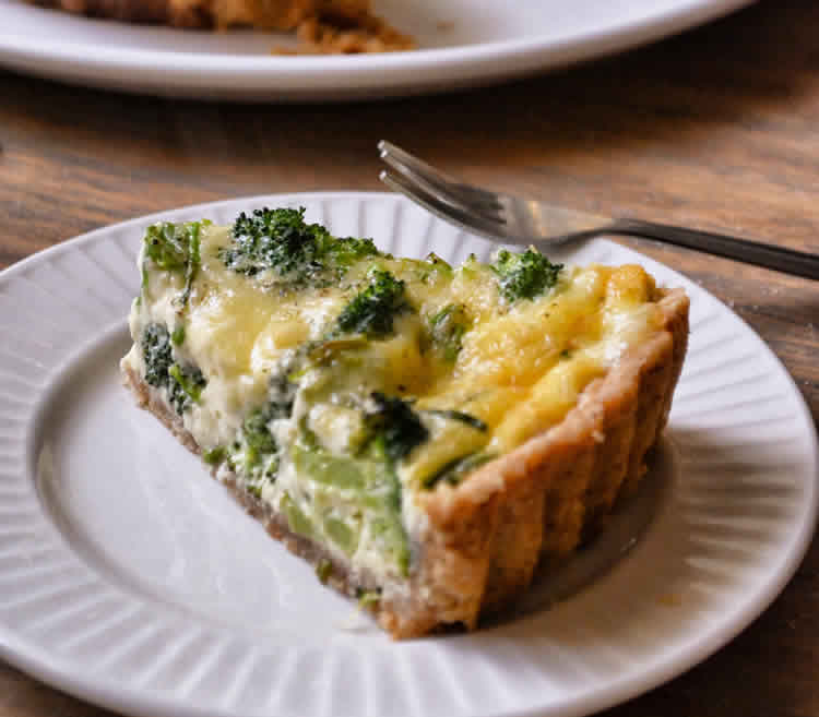 Tarte aux brocolis et fromage au thermomix