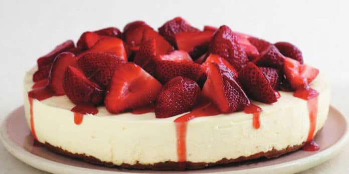 Tarte aux fraises sans cuisson au thermomix