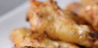 Ailes de poulet et citron au four