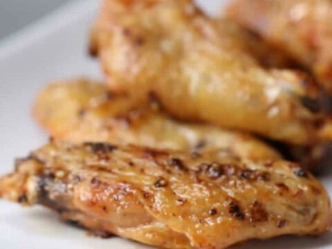 Ailes de poulet et citron au four