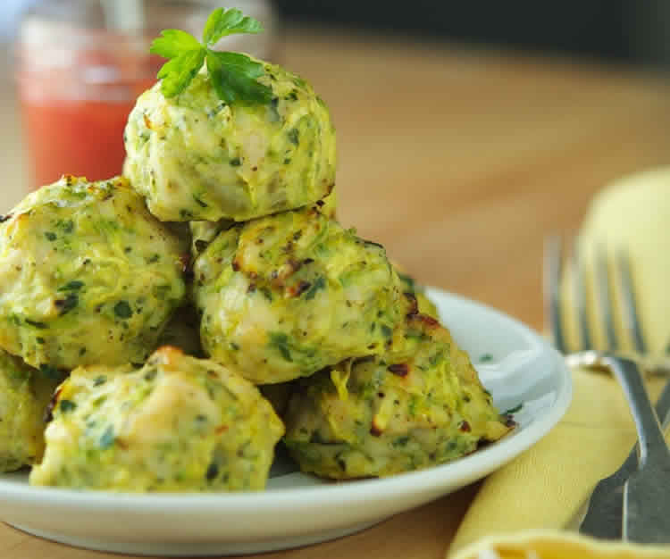 Boulettes poulet et courgette
