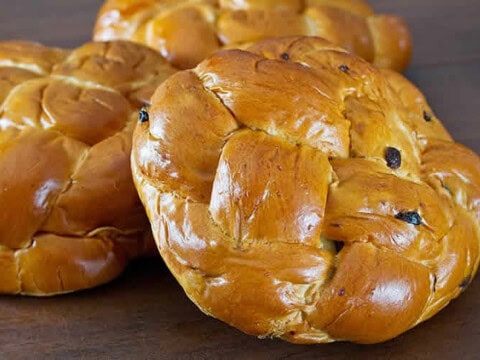 Challah pain aux raisins secs au Thermomix