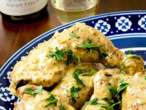 Cuisses de poulet avec moutarde au cookeo
