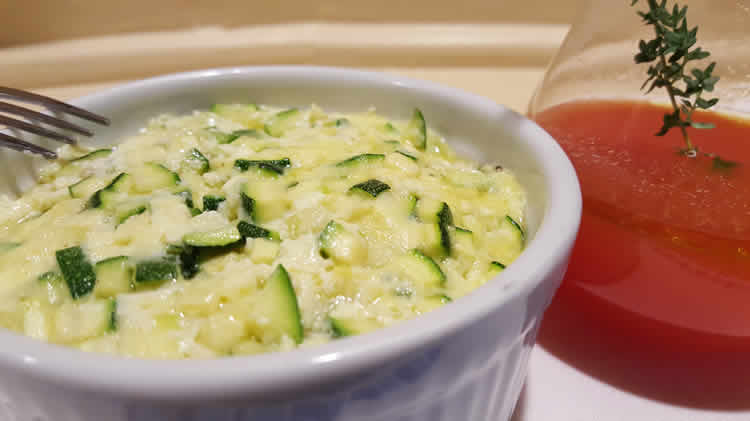 Flan de courgettes