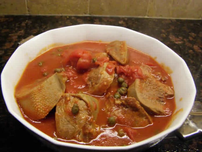 Langue de boeuf avec sauce au Cookeo