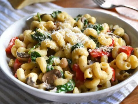 One pot pasta et légumes au cookeo
