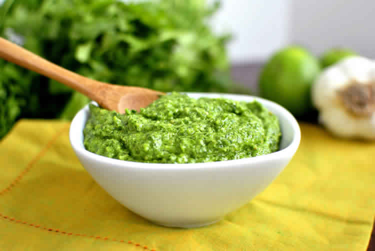 Pesto au coriandre