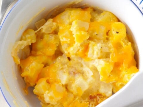 Pommes de terre avec cheddar au cookeo