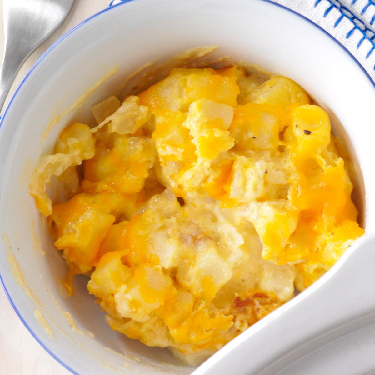 Pommes de terre avec cheddar au cookeo