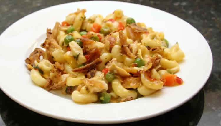 Poulet aux macaronis et légumes au cookeo