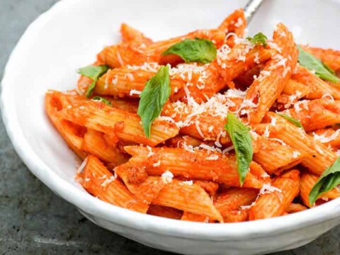 Recette pennes tomates et fromage ricotta weight watchers