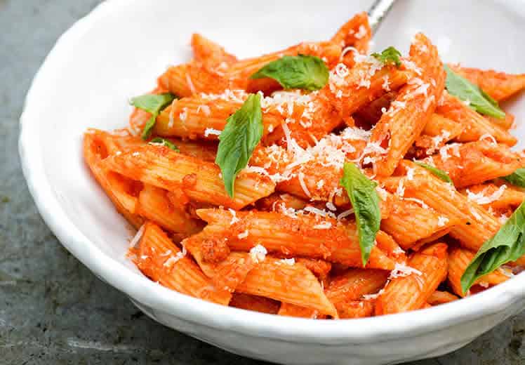 Recette pennes tomates et fromage ricotta weight watchers