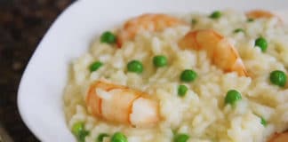 Risotto crevettes et petits pois au cookeo