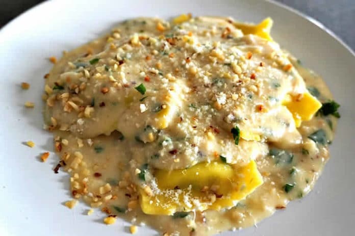 Sauce sicilienne aux noix