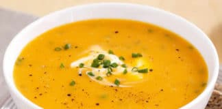 Velouté potimarron et ciboulette au cookeo