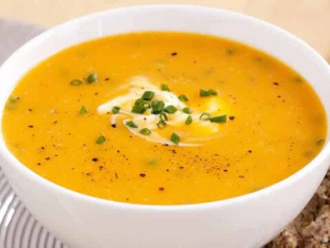 Velouté potimarron et ciboulette au cookeo