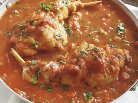 cuisses de lapin aux olives au Cookeo