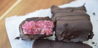 Barre chocolat framboise au thermomix