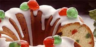 Cake moelleux aux fruits de Noël