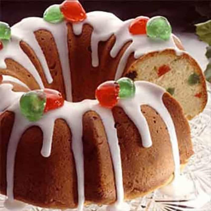 Cake moelleux aux fruits de Noël