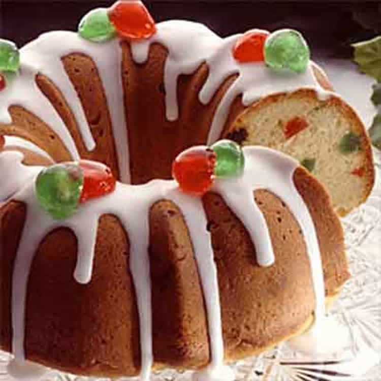 Cake moelleux aux fruits de Noël