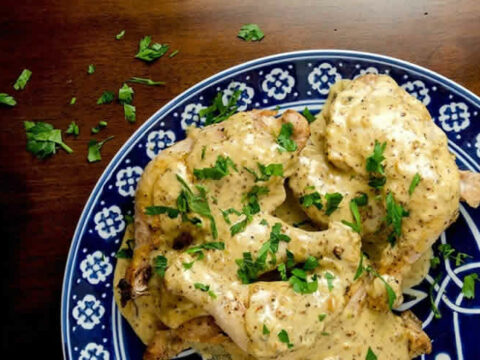 Cuisse de poulet moutarde cookeo