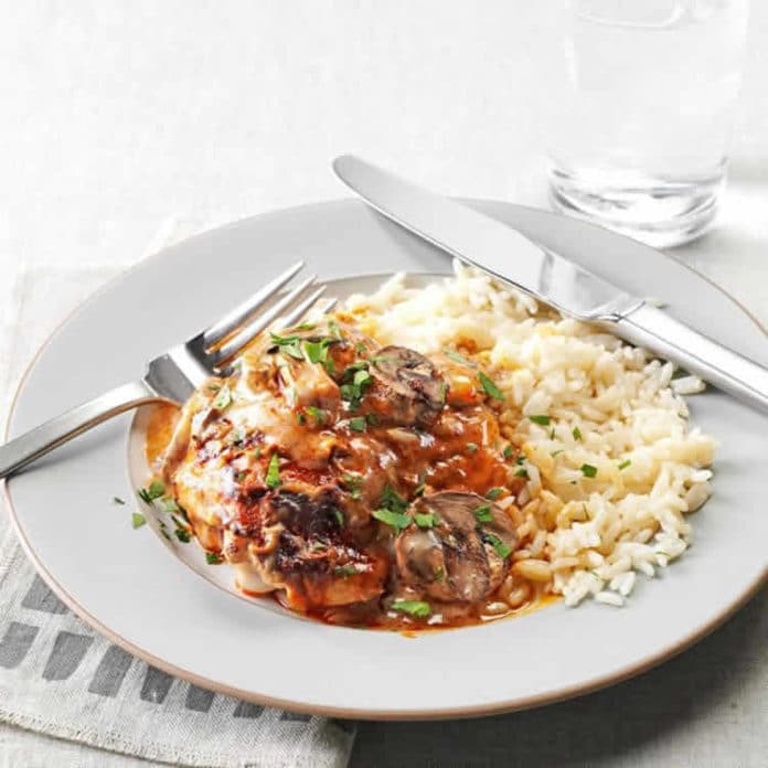 Cuisse de poulet paprika cookeo