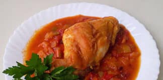 Cuisses de lapin aux poivrons et tomates au cookeo