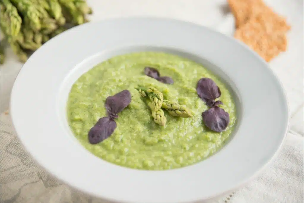 Gaspacho asperges au thermomix