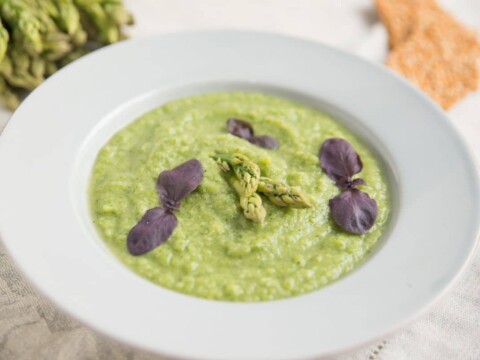 Gaspacho asperges au thermomix