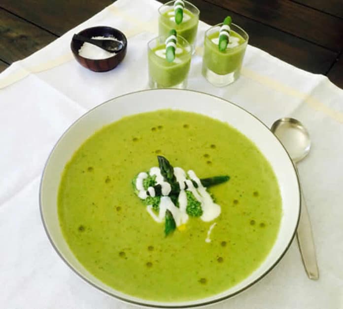 Recettes de la semaine Thermomix du 12 au 18 Juillet 1 Gaspacho asperges au thermomix