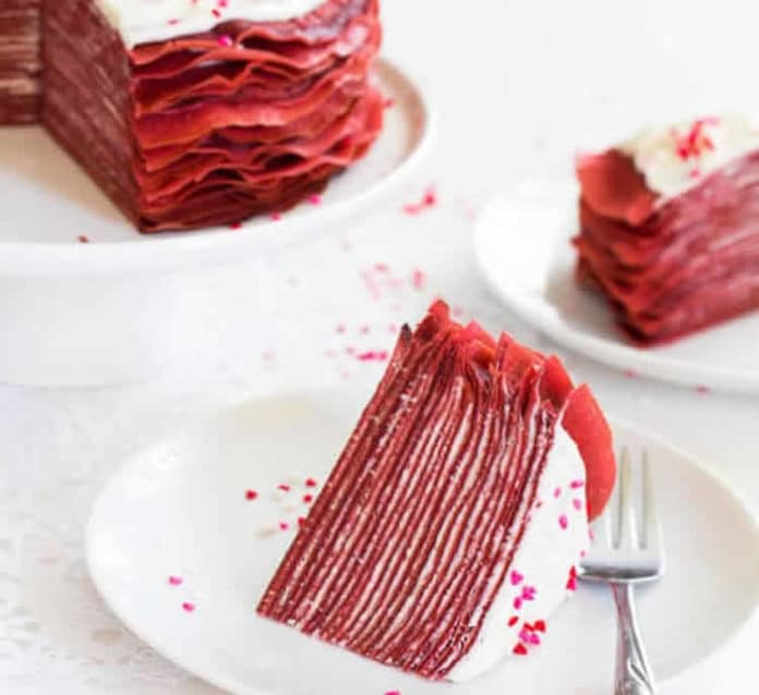 Gâteau de crêpes tiramisu