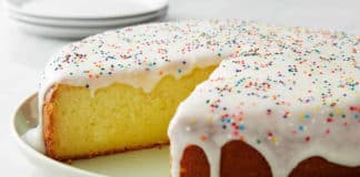 Gâteau à la ricotta de Noël