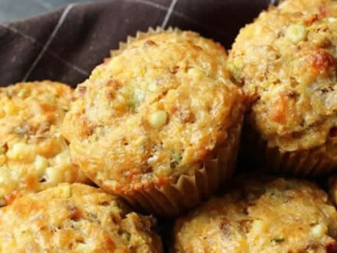 Muffins chorizo fromage au thermomix