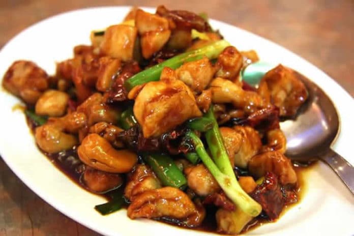 Poulet aux noix de cajou au cookeo