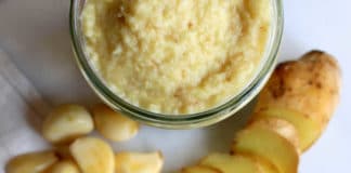 Pâte ail et gingembre au thermomix