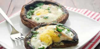 Recette champignons farcis aux oeufs weight watchers