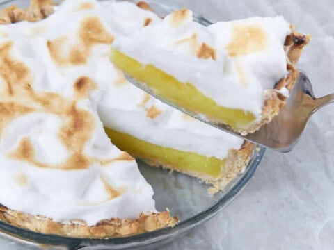 Recette de la tarte au citron meringuée ww