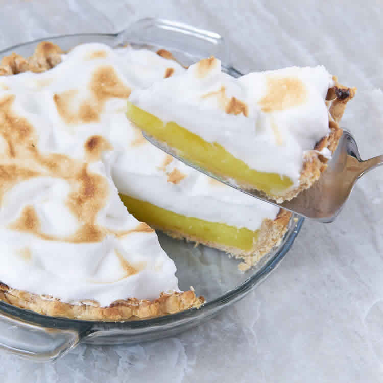 Recette de la tarte au citron meringuée ww