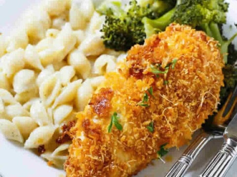 Recette escalopes de poulet au parmesan ww