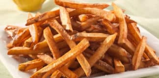 Recette frites cuites au four ww
