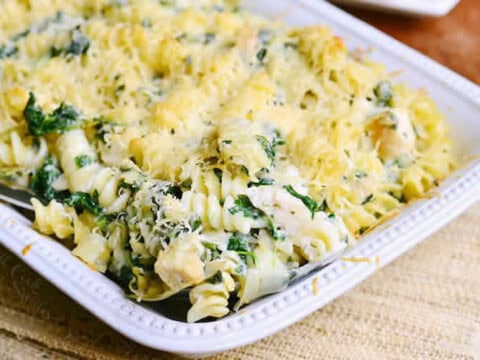 Recette gratin épinards et artichauts ww