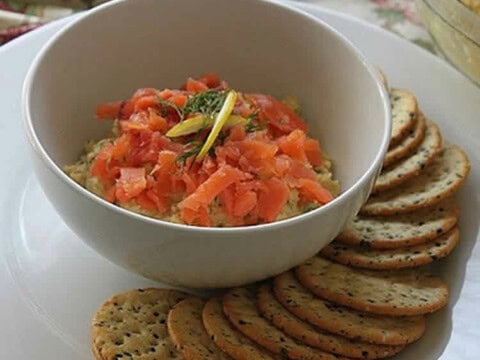Recette houmous et saumon fumé weight watchers