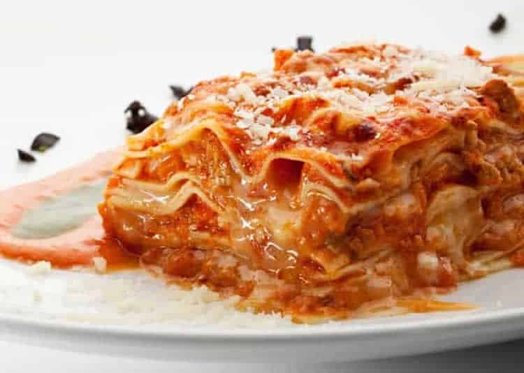 Recette lasagne poulet et parmesan ww