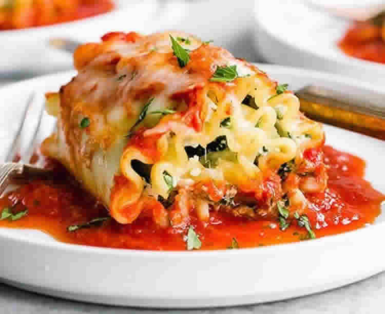 Recette lasagnes au boeuf et aux épinards ww